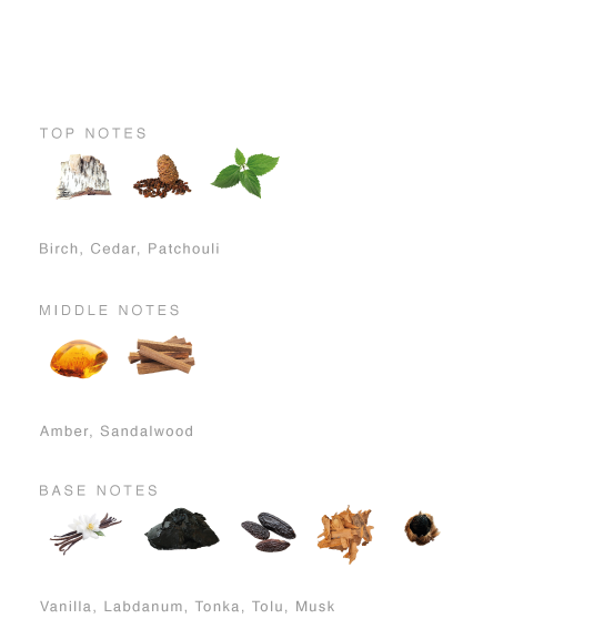 Fragranza orientale e legnosa
